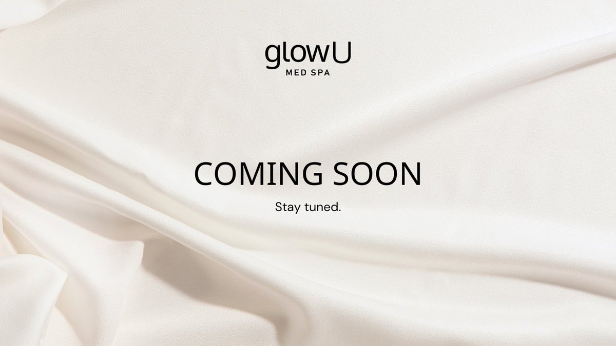 Welcome to glowU med spa, bringing you a world of beauty and wellness. 🌟 

Get ready to indulge in a sanctuary of serenity and transformation. Stay tuned for the grand opening!

#GlowURadiance #Botox

glowumedspa.com/treatments/bot…