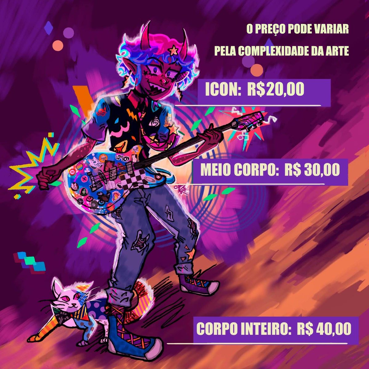 msboredchan's tweet photo. ⭐️ COMISSÕES ABERTAS ⭐️

MINHAS PRIMEIRAS COMISSÕES YEYYY!

‼️Pagamento Via Pix adiantado;‼️
• Não faço: Mecha, Furry e NSFW
• FAV + RT AJUDA MUITOOO e ganha 10% de desconto =) ✨️ https://t.co/xEEWb4VEas