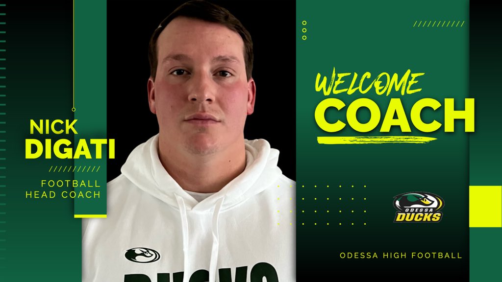 Welcome to Duck Nation Coach!   Excited for the next chapter of Ducks Football!!