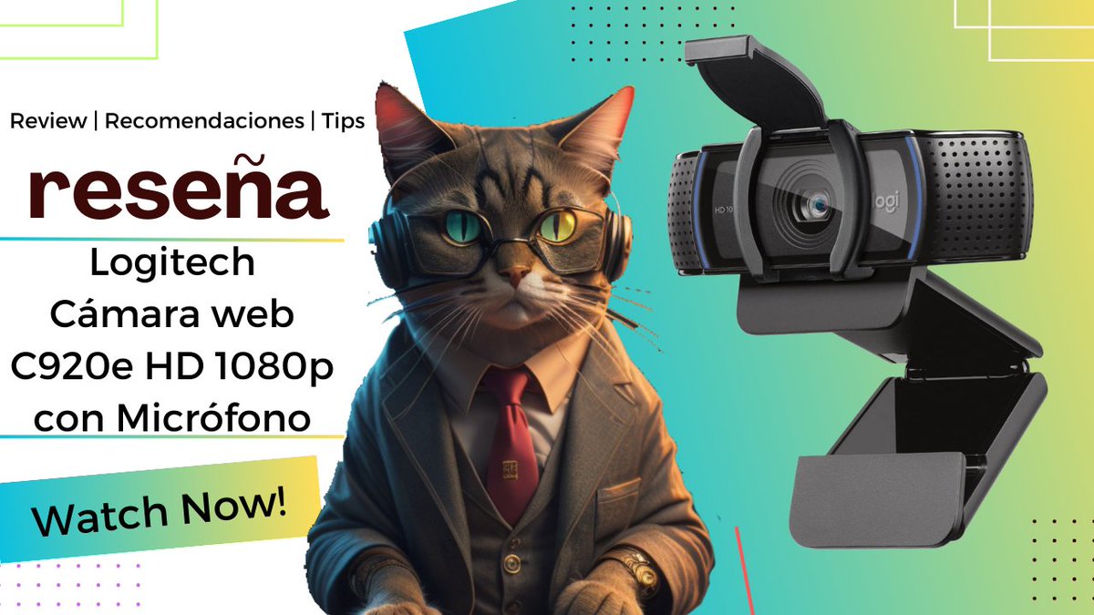 sizko99's tweet image. Logitech Cámara web C920e HD 1080p 🎥 💡. Perfectas para videoconferencias profesionales y streaming de alta calidad.  ¡Suscríbete y sigue para no perderte las últimas novedades tecnológicas! #LogitechC920e #VideoConferenciaProfesional #StreamingDeAltaCalidad #TechReview 🚀&quot;⬇️⬇️