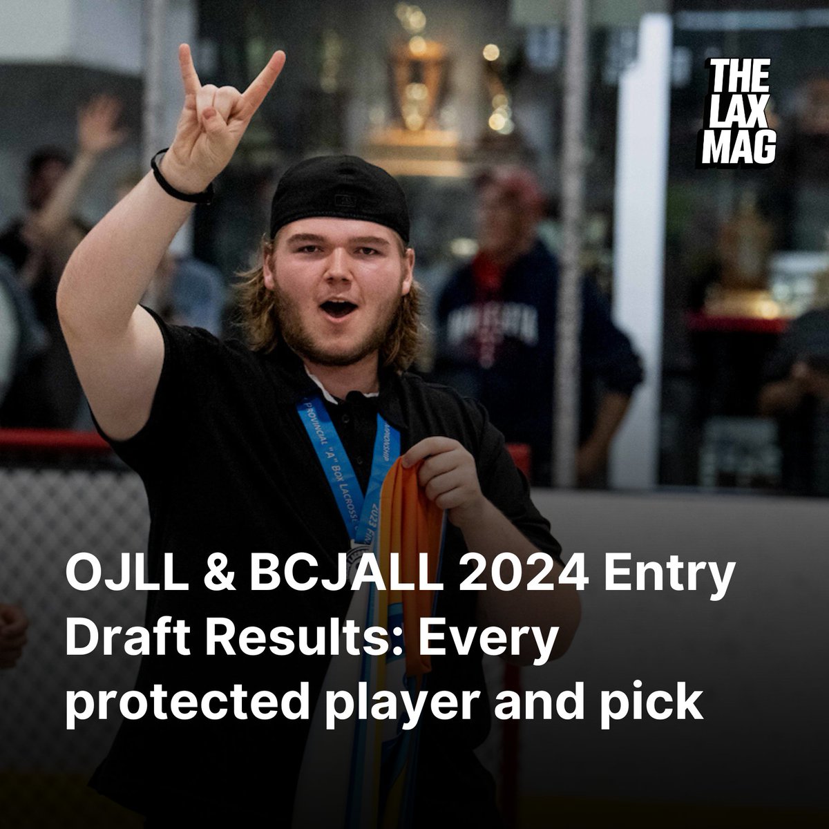 TheLaxMag's tweet photo. The Kitchener-Waterloo Lacrosse Club drafted Noah Candy 1st overall in the 2024 OJLL Entry Draft and the New Westminster Salmonbellies took Riley Alexander #1 in the BCJALL.

A total of 224 players (2007 DOBs) had their Junior A playing rights confirmed: https://t.co/eDlrFWXK7p https://t.co/S422nSaBui