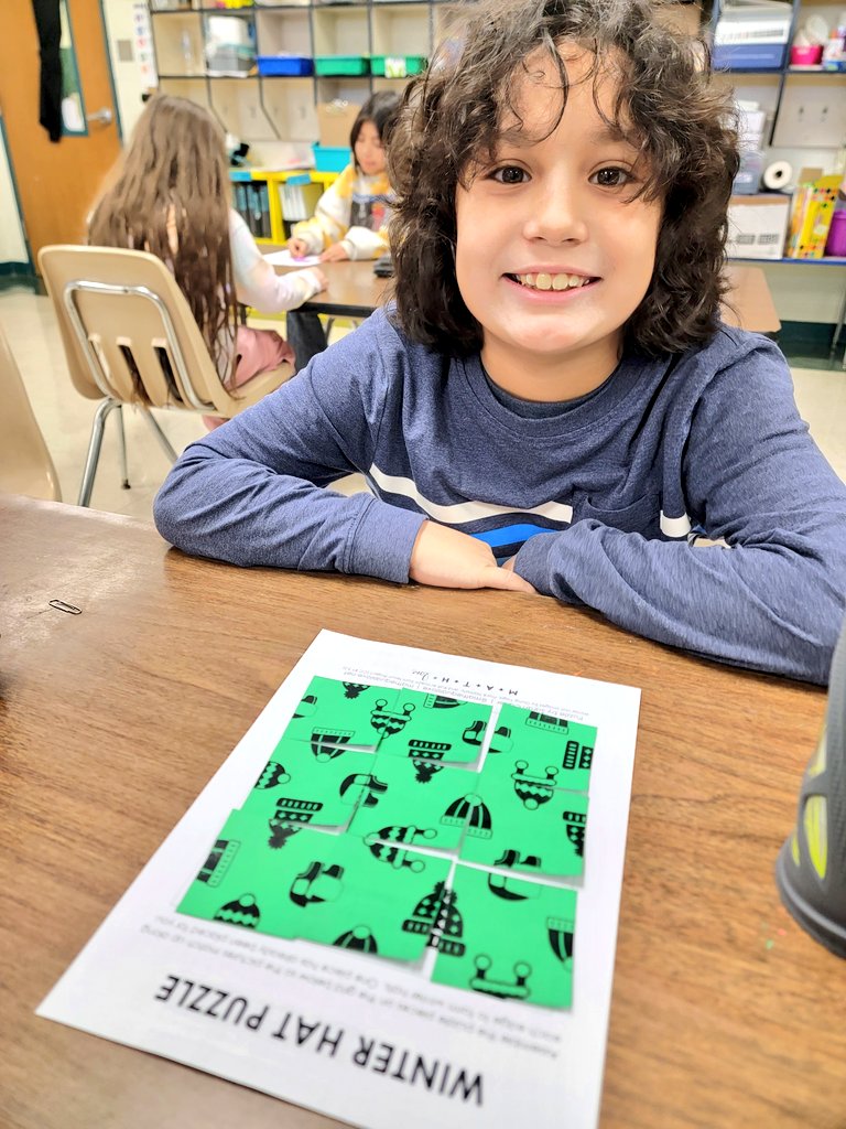 TimberwolvesGT's tweet photo. Warmed our brains with some winter themed puzzles from @mathequalslove for our Solve station today! So much fun! And a little frustration ;)
@NISDGTAA @NISDLinton #WhyGT #NorthsideGT #RootEdLinton #GATE https://t.co/0Rnr1h91S9