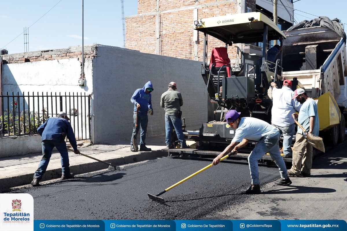 GobiernoTepa's tweet image. 🚧👷🏻 #ObraNueva | #Reencarpetado calle Gaviota col. Aguilillas #Tepatitlán

Tramo: De Avestruz hasta entronque con Blvr. Anacleto González Flores.