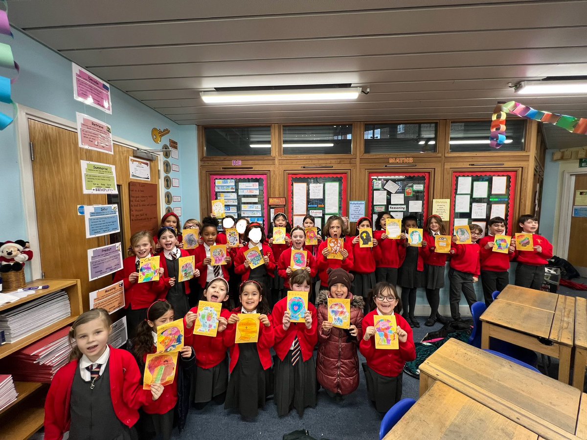 HampdenGurneyCE's tweet photo. KS2 Art - we have such talented pupils’ 😍🎨 https://t.co/argUa2dS8W