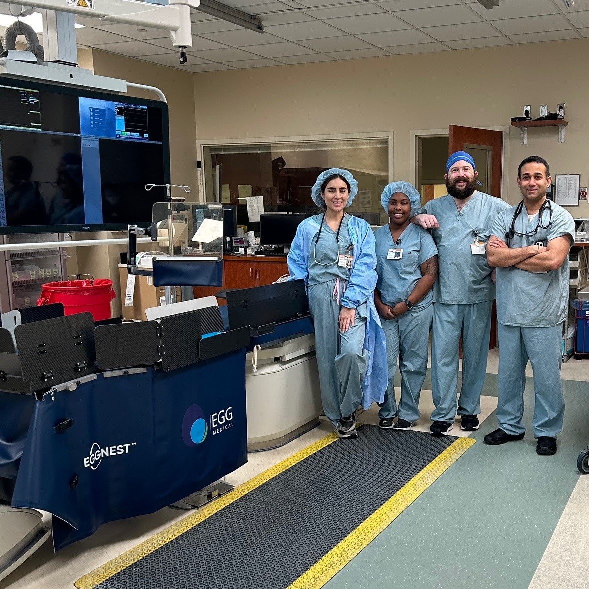 @ElmhurstHealth in Oak Brook, IL understands that #ScatterMatters. Last week we were honored to install 2 new #EggNest Radiation Protection Systems in their Cath Lab, reducing their radiation exposure by up to 97% for everyone in every case without impacting workflow!…