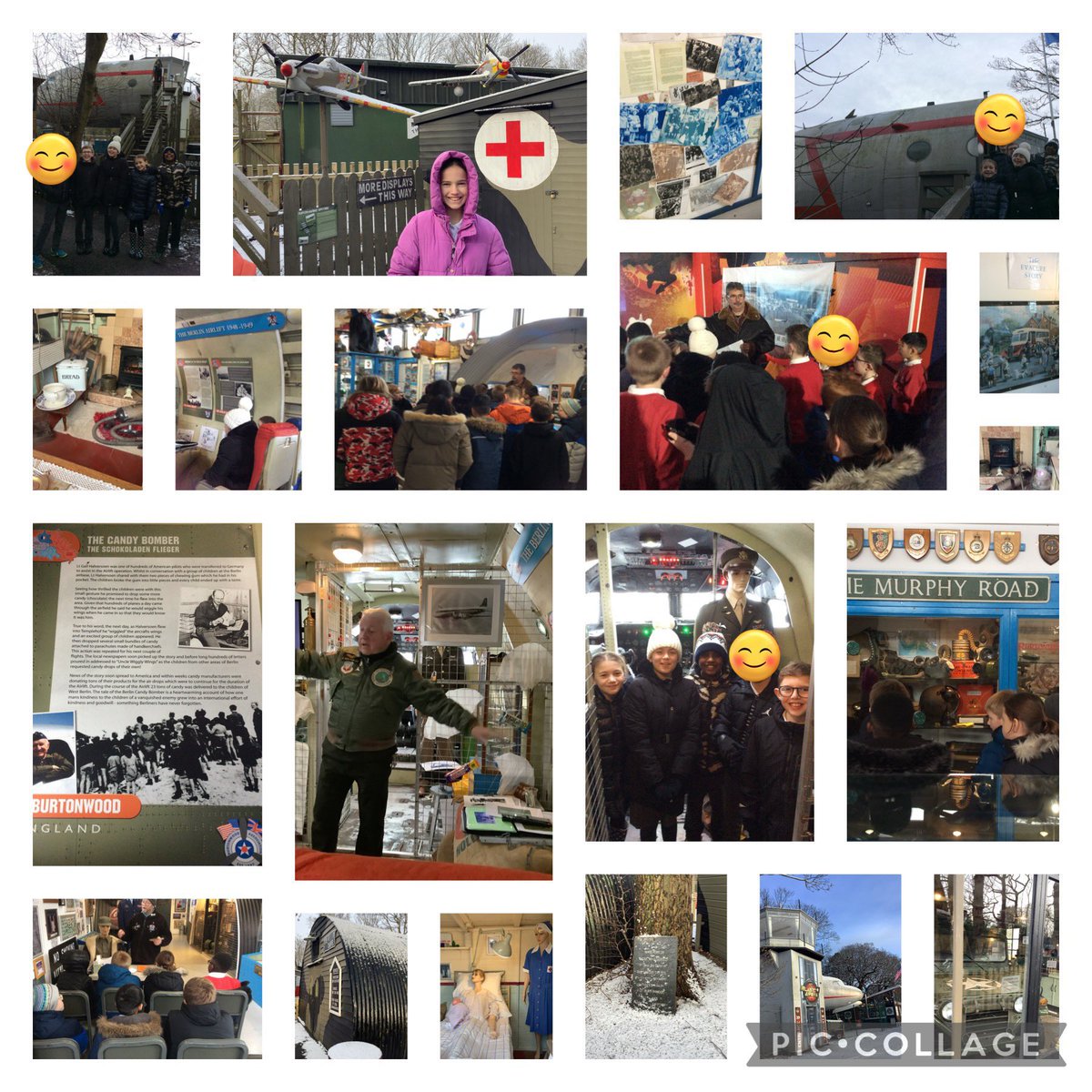 StPhilipsY6A's tweet photo. What an exciting day we had at RAF Burtonwood Heritage Centre! 🇬🇧 We learned so much throughout the day all about life in Warrington during WWII. The centre staff commented on the class’ superb manners and maturity - we couldn’t be more proud! ⭐️ @StPhilipCEAP #teamstphilips https://t.co/Caf9SqRJ12