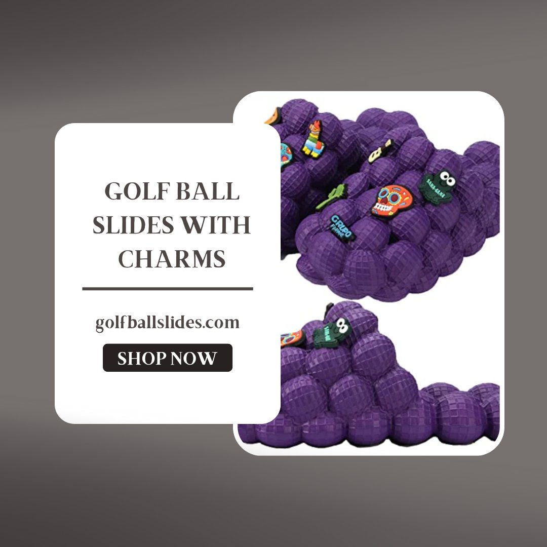 GolfBallSlides's tweet image. Fore! ⛳️ Step into the perfect blend of style and comfort with our Golf Ball Slides with Charms for Men and Women! These slides are not just a fashion statement; they're a celebration of your love for golf.
Shop Now: golfballslides.com/products/golf-…
#GolfLifestyle #SlideIntoStyle