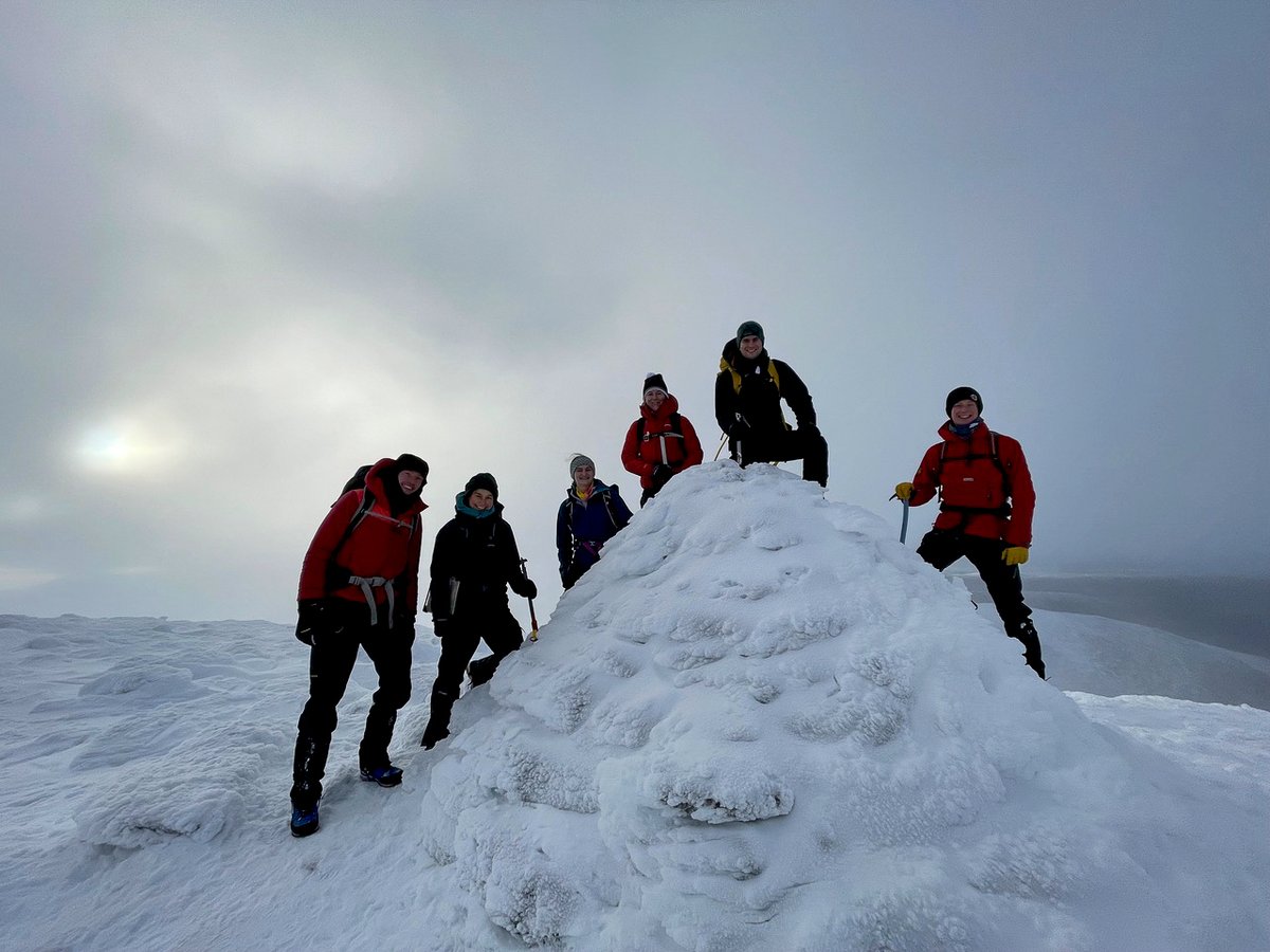 Sliding and summiting on one of our 2024 Scottish Winter Courses.

It's always incredibly rewarding when the conditions allow us to refine vital skills like ice axe arrests and to show students the places they enable you to access safely.