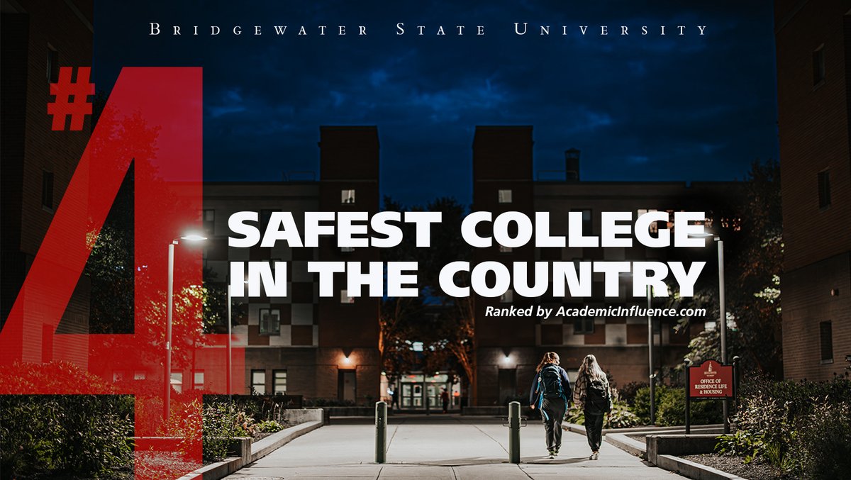 When it comes to our campus priorities, student safety is at the top of the list — and when it comes to campus safety in America, BSU is at the top of the list, too.

bridgew.edu/stories/2024/s…
