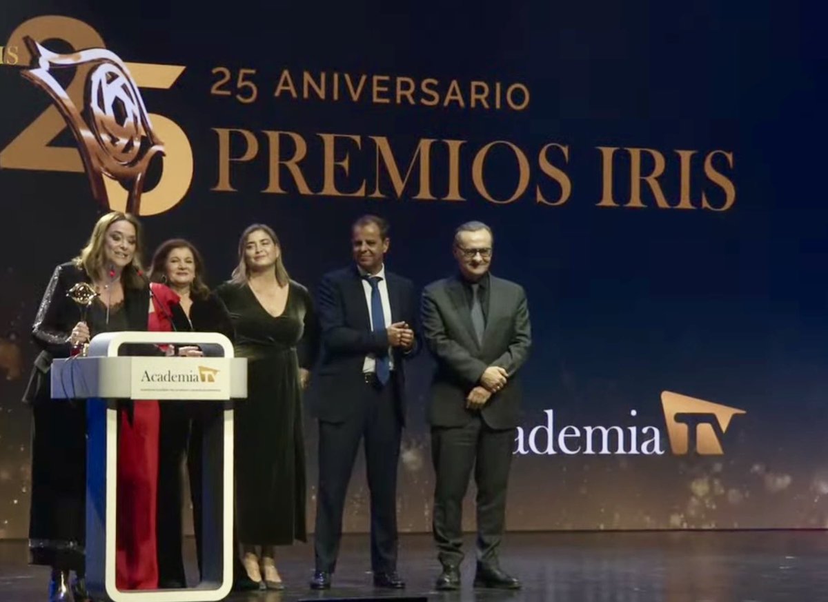 ¡@GMaravillosa_TV, Premio Iris al Mejor Programa Autonómico 2023! 💥💥💥

¡Enhorabuena compañeros, #SoisMaravillosos! 😉💪🏼

#PremiosIris #AcademiaTV #Lafamiliadelatele #25PremiosIris