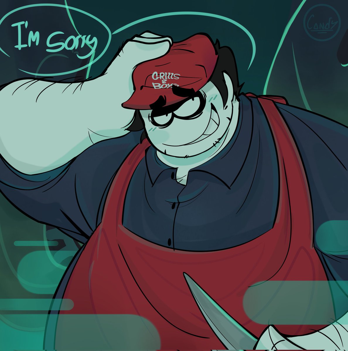 Alterado_xx's tweet photo. It's been a while since I drew the fat guy #spookymonth #SpookyMonthBob #spookymonthart #spookymonthfanart https://t.co/oD3UhKa5cE