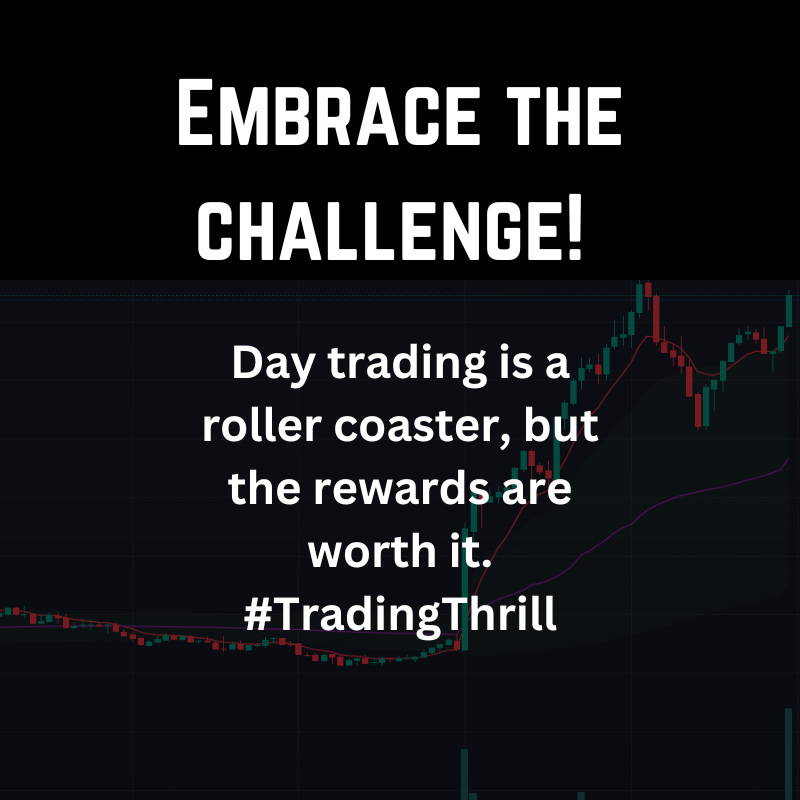 dtradersjourney's tweet image. Embrace the challenge! Day trading is a roller coaster, but the rewards are worth it. #TradingThrill