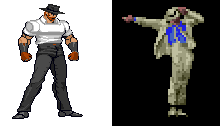 sprite animators back then had me thinking that the universe would destroy in a fucking attosecond if these two ever faced each other