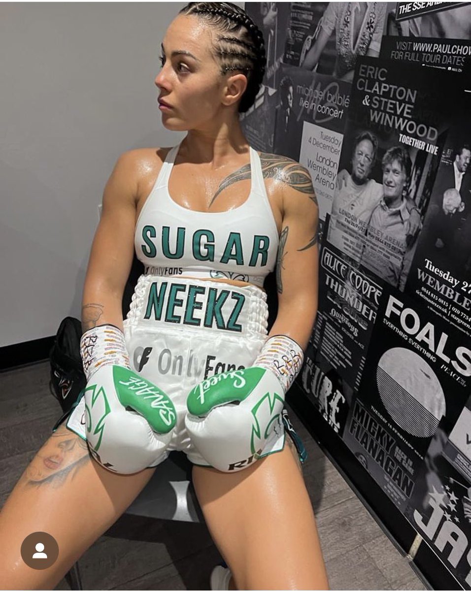 LoveMMALadies's tweet photo. Former World Champion @TheSugarNeekz  #BeautifulAthlete #Boxer https://t.co/zdTvarlK4k