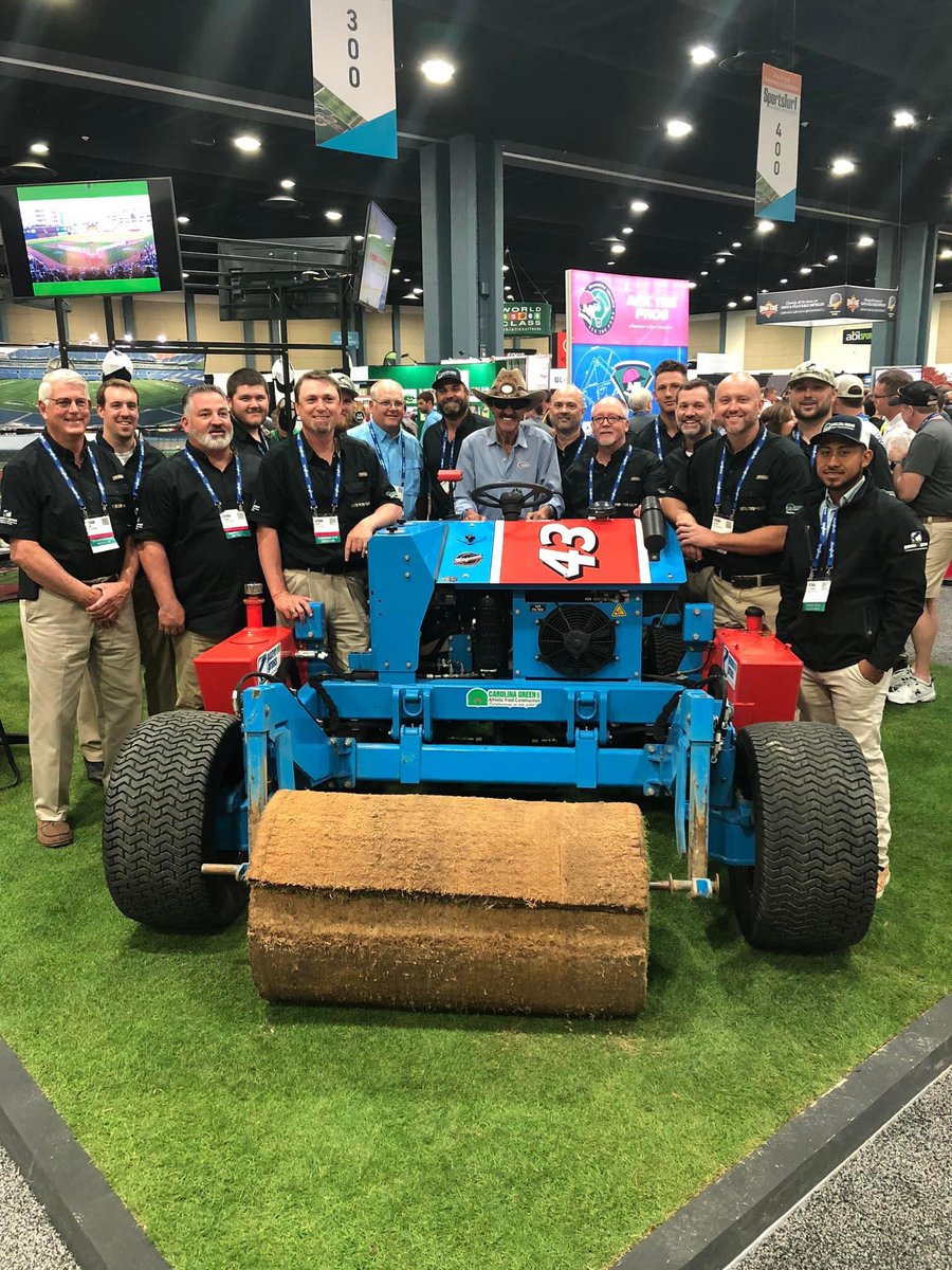 CgcChad's tweet photo. @CarolinaGreenCo will be down in Daytona next week with a new ride. Look forward to seeing you. #GameOnGrass #fieldexperts #SFMA2024 #SAFEfoundation https://t.co/CLgbRPXWae