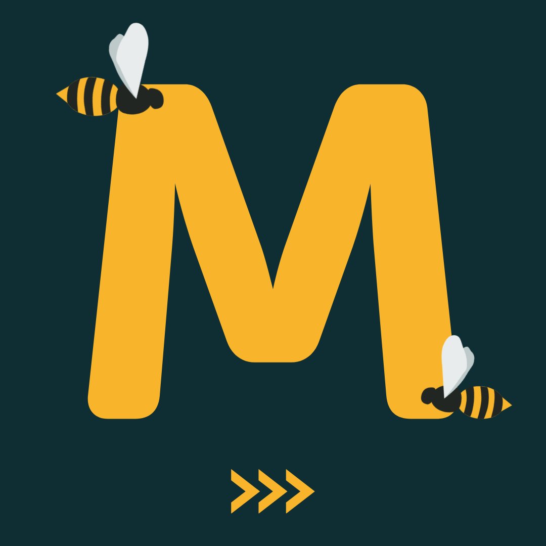 knowyourbees's tweet photo. β’ M is for Mite ππ - Tiny but mighty, these pests can challenge a hive's health! Keep track of your bees' well-being with our free #HiveTracksApp. What M-themed bee words can you think of? https://t.co/hgfB9Pjsc2