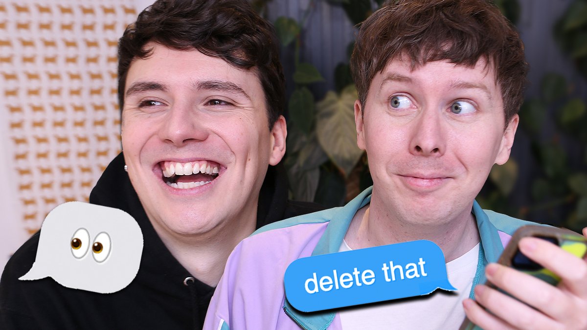 What Dan and Phil Text Each Other 2023 youtu.be/_ne24Fh_KdM