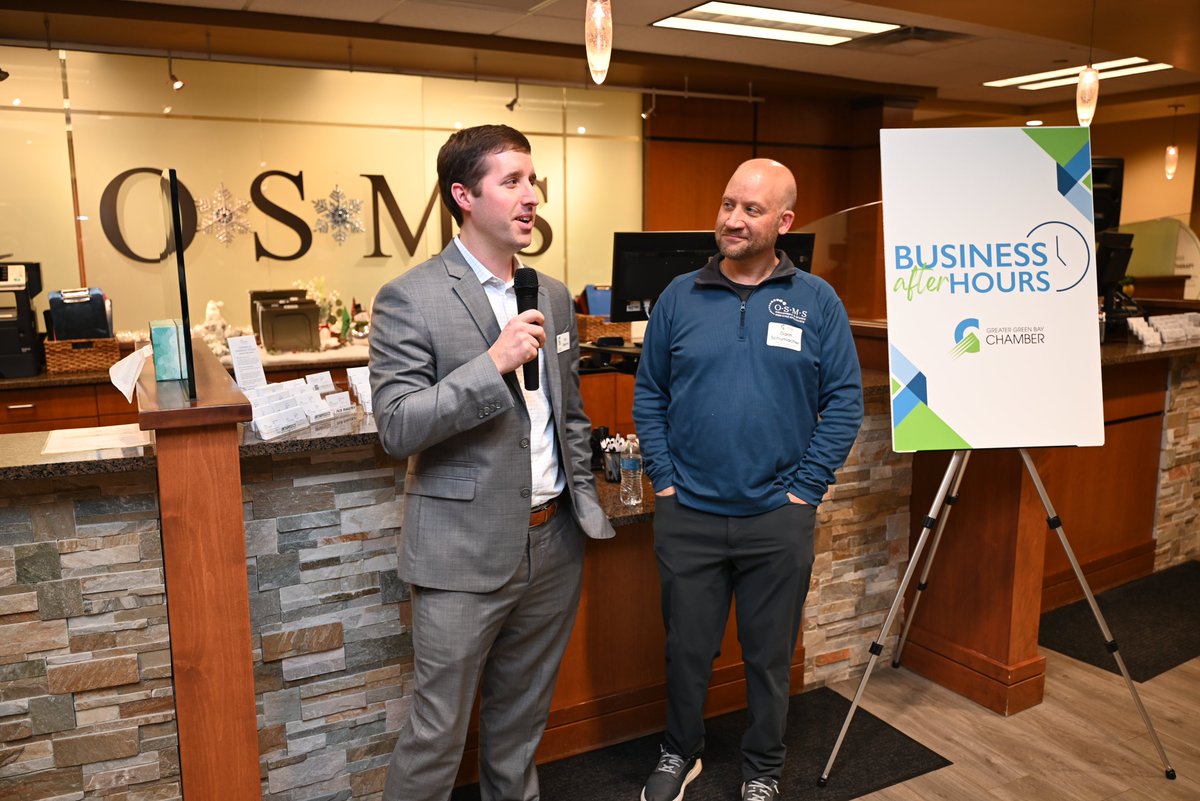 OSMSGB's tweet image. Thank you to everyone who attended our Greater Green Bay Chamber Business After Hours Event last Wednesday. It was a successful event that gave everyone the opportunity to network, learn more about OSMS, and tour our Orthopedic Ambulatory Surgery Center!
