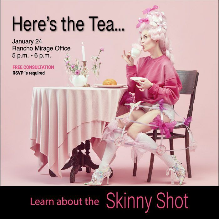 Want the tea on The Skinny Shot? 🫖

Join our in-person event next Wednesday, January 24 from 5 p.m. to 6 p.m. We are unveiling the Skinny Shot, a prestigious Semaglutide injection. Make sure to RSVP!  buff.ly/3SkBBqf