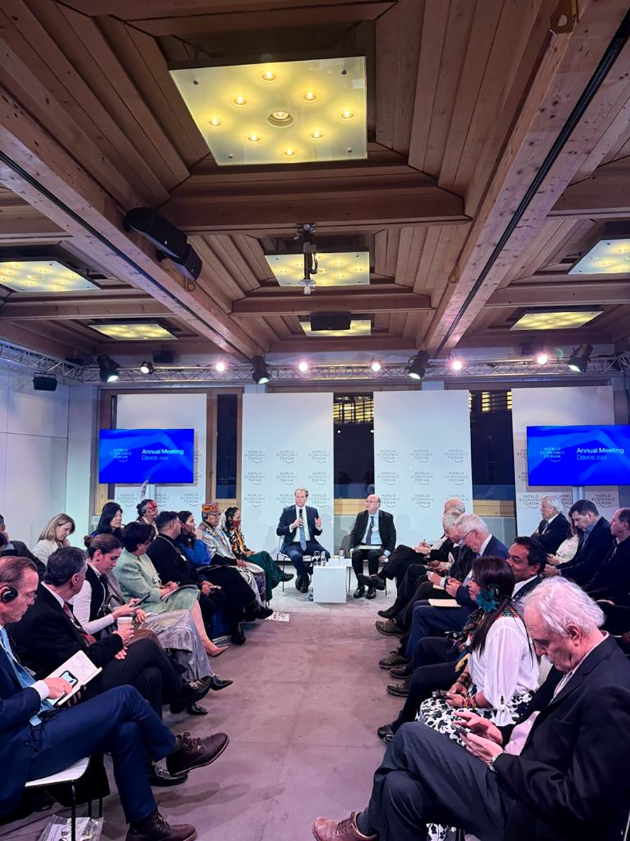 igoldfajn's tweet photo. Great discussion around #ClimateFinancing for the #AmazonRegion and beyond. Resource mobilization through innovative financing is key to tackling this challenge at the scale we need. #AmazoniaForever #WEF24 https://t.co/HTGdiqGxdF