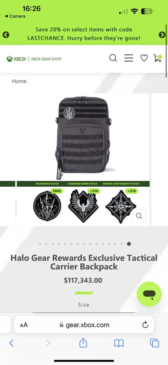 SosaStream's tweet image. What the Lumdee halo that price tag thoo 🤯
#halo #xboxgearshop #xbox