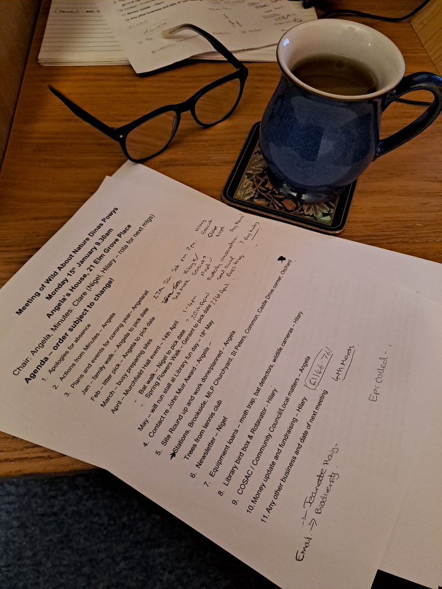 New Year New Plans! Litter picks, family walk, planting for pollinators, "Incredible Insects" event, Bat walk and a Spring Flowers walk. And that's all coming up in the next 4 months. More details to follow.