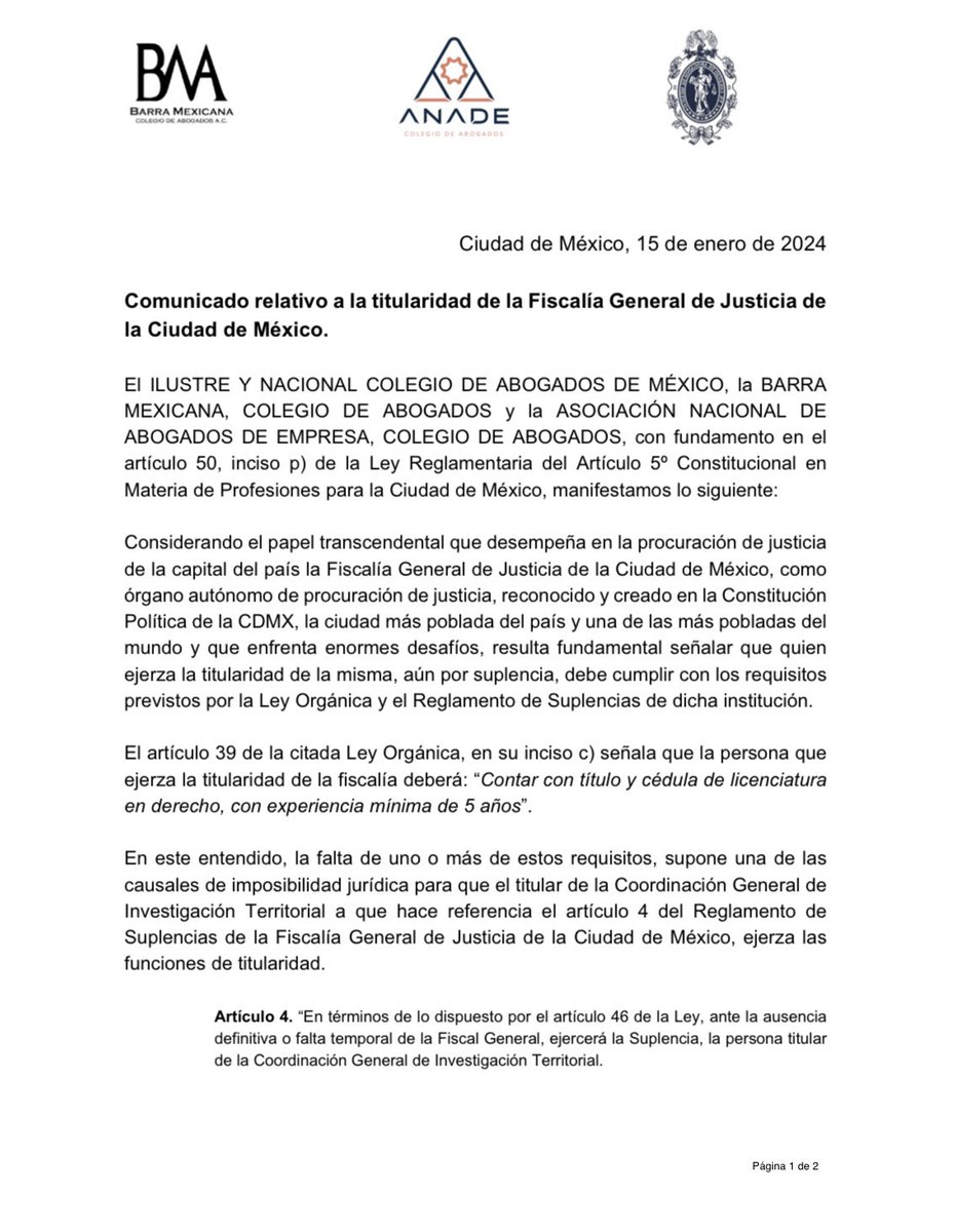 ANADE Colegio tweet media