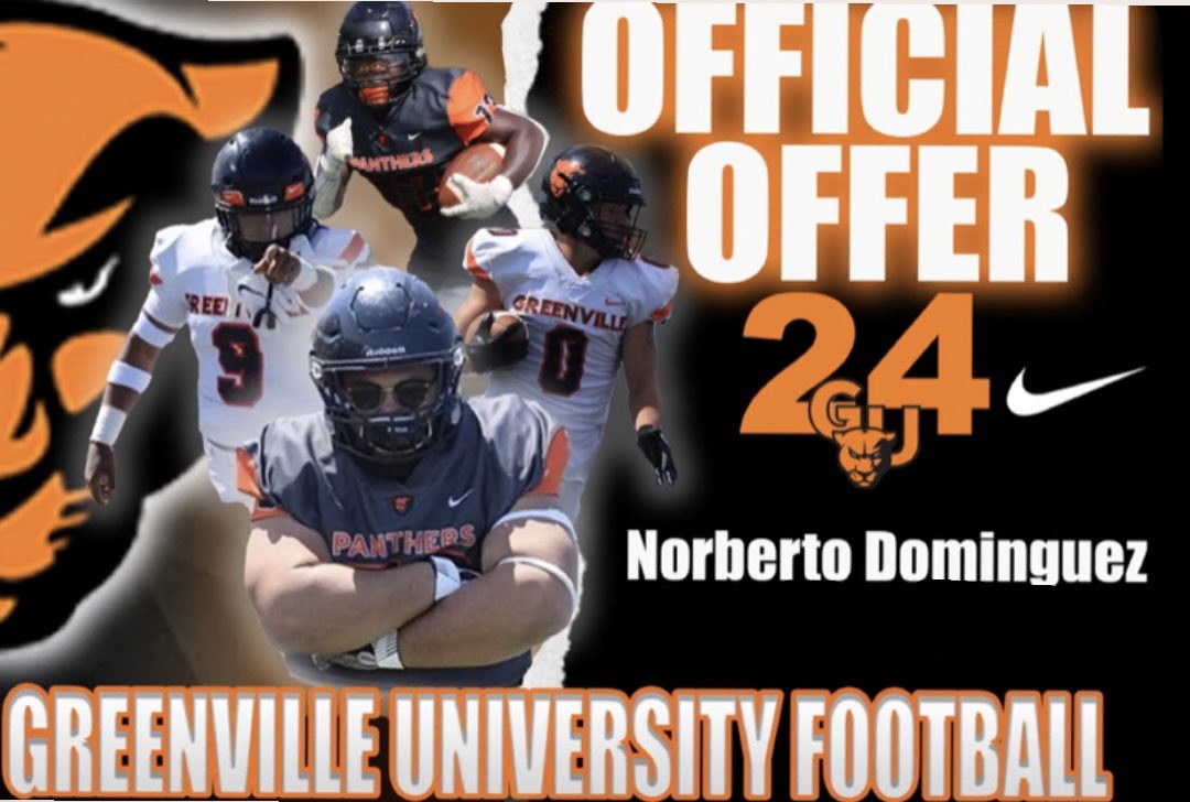 #AGTG After a great conversation with <a href="/IanLeib/">Coach Ian Leib</a> I am extremely blessed to say I have received my sixth offer from <a href="/EMAPFootball/">Greenville University Football</a>.