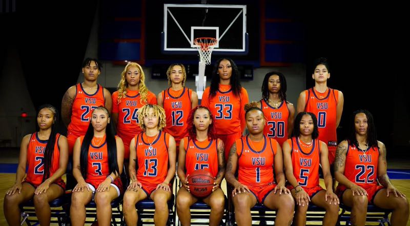 VSU_1882's tweet photo. Our Lady Trojans are 14-1 and ranked 11th in the Nation among all DII schools.  Follow the link below for the full story.  https://t.co/V0ABcVqpHf
#GreaterAtVSU 
#GreaterHappensHere https://t.co/JsYA8i3G7w