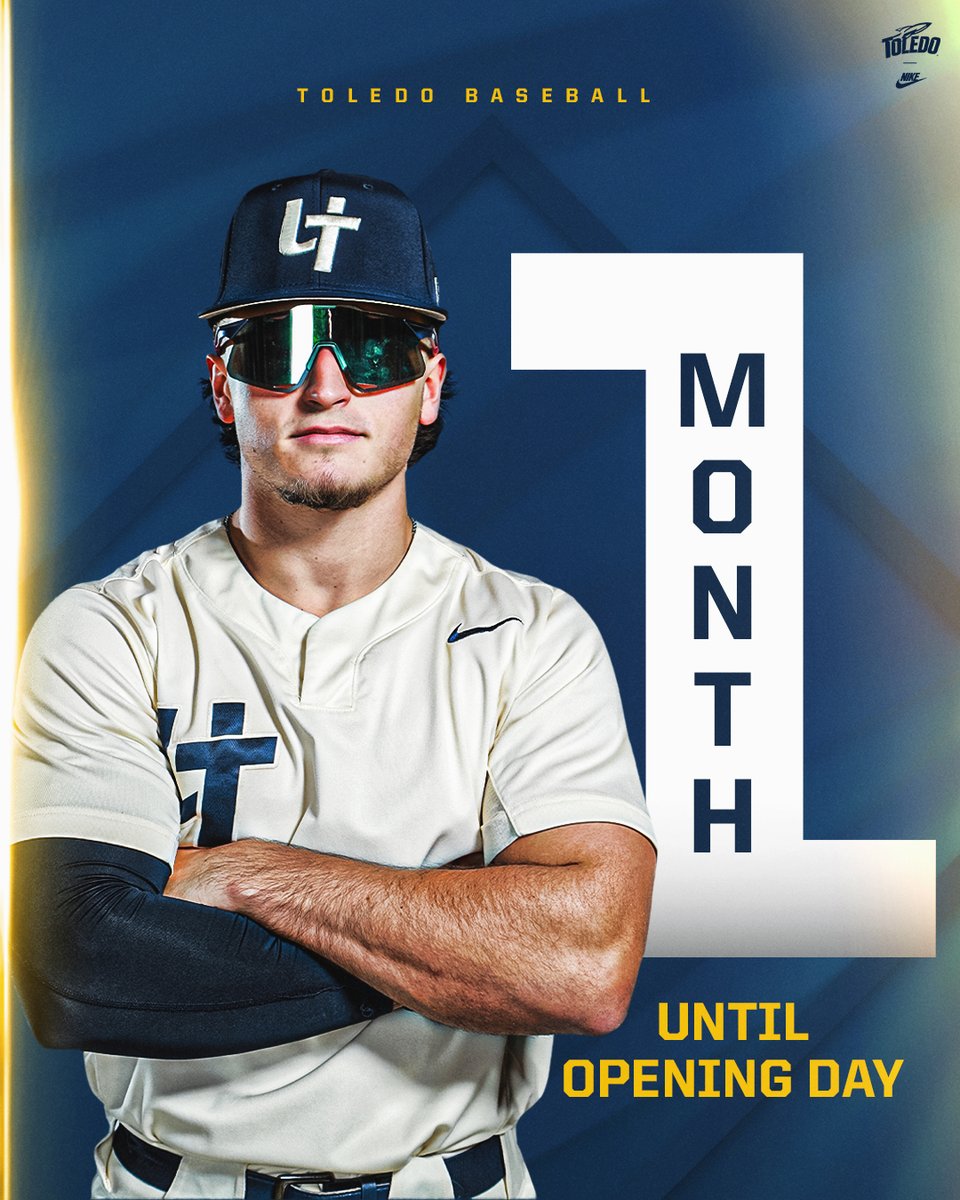 1⃣ month until Opening Day‼️