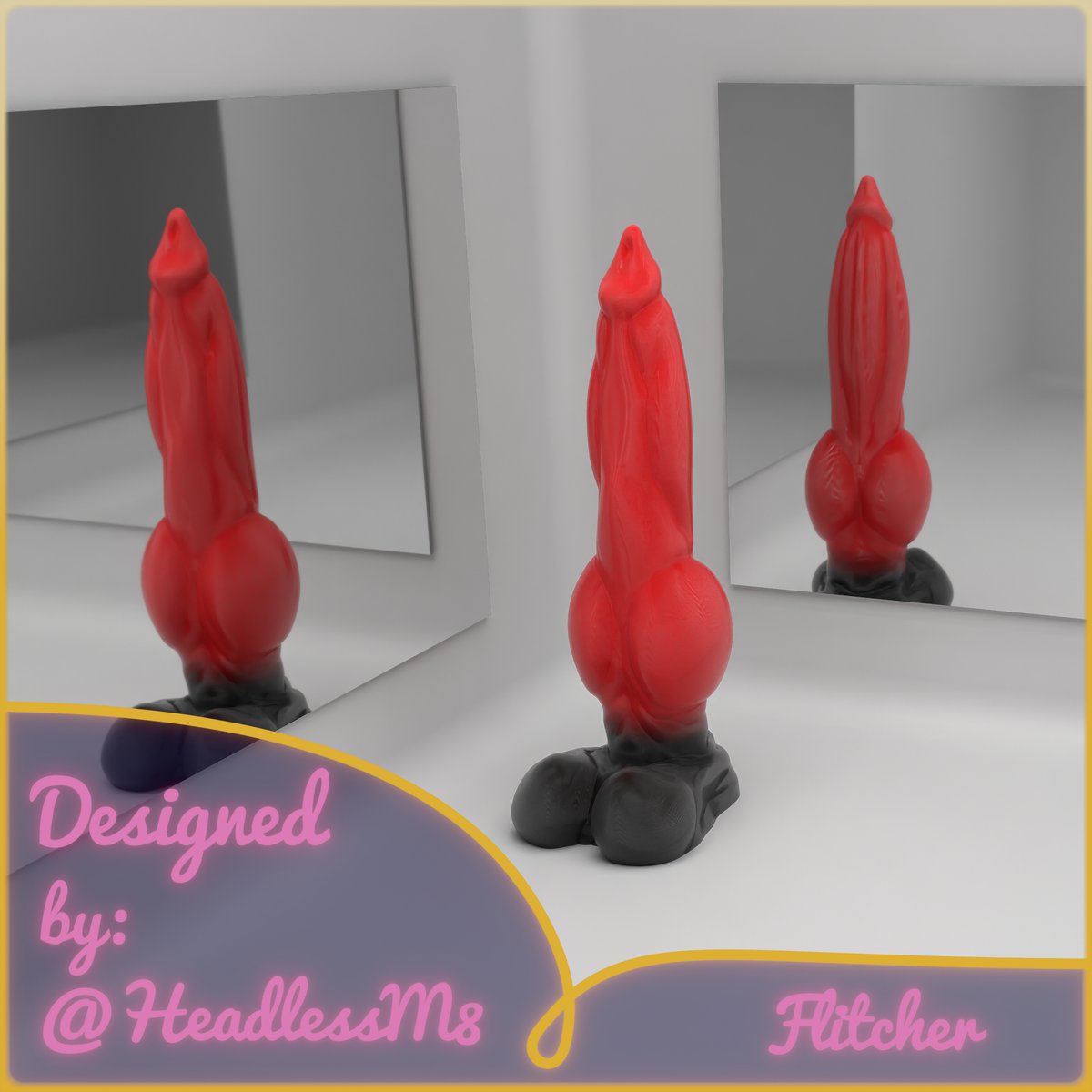 HeadlessM8's tweet photo. Added 2 more toys to the store,
Added XS and M sizes
Added Color swatch/colors preview
Rebuild The bases of almost every toy
Cleaner Previews + Some design changes
Prices have been adjusted to volume 
Checkout now!
https://t.co/tcIxNiE88Z
#sextoys #Furry #NSFW #SmallBusiness https://t.co/v5i3jvJ0Xy