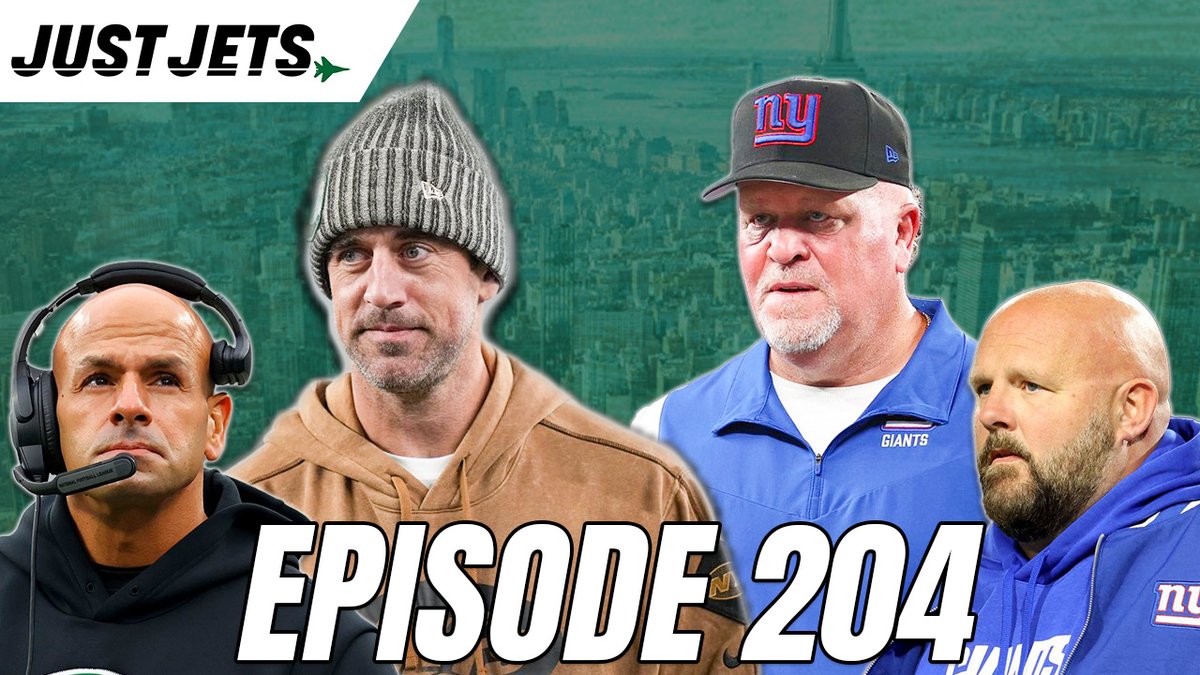 MattOLearyNY's tweet photo. 🚨@justjetspod Ep 204🚨

🏈 A media bias against the Jets
🏈 Garrett Wilson primed for a huge 2024
🏈 Voicemails

📺: https://t.co/aTzsNJ9Tr6
🎧: https://t.co/mNvV8LcFXk

#Jets | #TakeFlight https://t.co/Y3cNLYpGdB