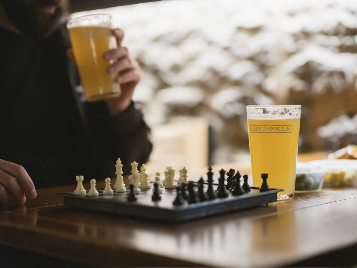 Every Wednesday Night 🍻

Pub Chess ♟️

All welcome 🫶

#welovebeer #pubchess #kingstchess #10yearsofthebeeremporium