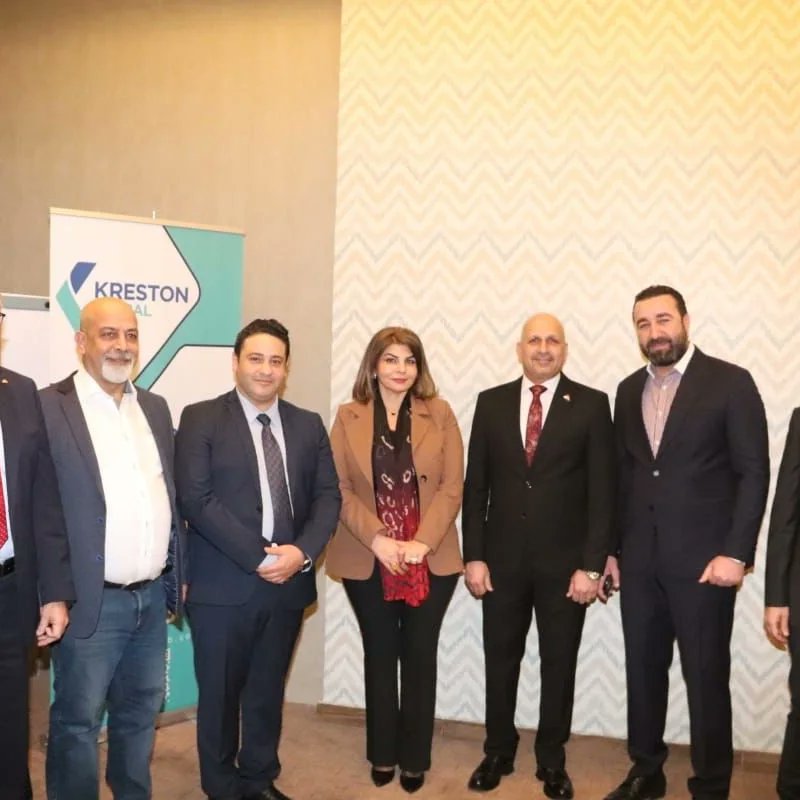 KrestonLebanon's tweet photo. Kreston Lebanon Audit Firm held a ceremony honoring the head of the Association of Certified Accountants and Auditors in Iraq, Mr. Jawad Al-Shehili, on the occasion of his victory in the elections for the presidency of the Union of Arab Accountants and Auditors. https://t.co/GAoFQCT6TS