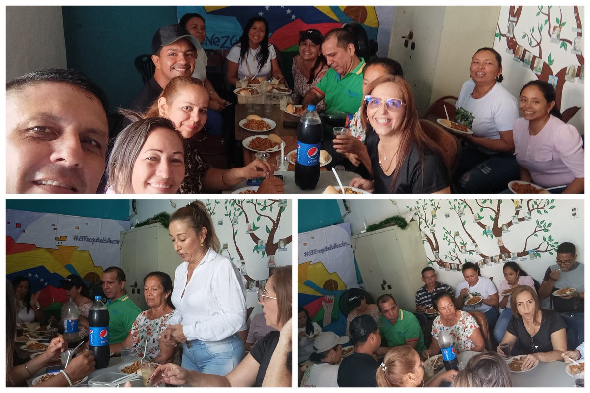 15/01/2024 En la sede del CDCE del municipio García de Hevia compartiendo un almuerzo del Día del Educador.
<a href="/Annydednna/">Dednna Táchira</a> 
<a href="/Berzabethg1/">Berzabethgandicaoficial</a> 
<a href="/CDCETachira/">CDCE Táchira</a> 
<a href="/codennat/">codennat</a> 
<a href="/FreddyBernal/">Freddy Bernal</a> 
<a href="/garciadeheviac2/">garciadeheviacra</a> 
@MPPEDUCACION .