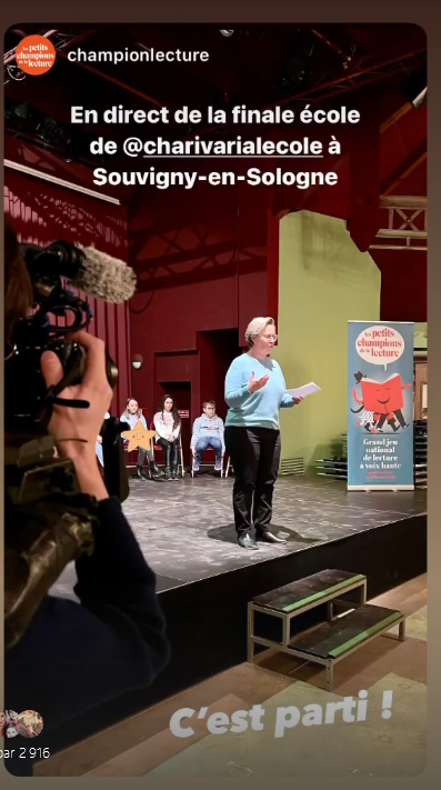 Charivari1's tweet photo. Merci Twitter et @sagebooker de m'avoir fait découvrir les Petits Champions de la Lecture il y a des années. J'y inscris ma classe tous les ans avec autant de plaisir. Ma finale locale était ce soir, filmée par @championlecture qui sont venus jusqu'à notre Sologne. 🤩 https://t.co/cCYtZ8I83n