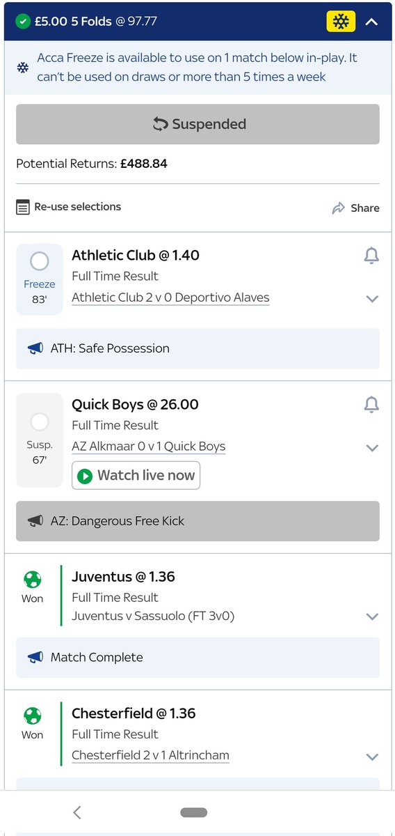 kuboszekk's tweet photo. @xMikey98 @SkyBet @SkyBet scammers https://t.co/VaIFU4i5Bu