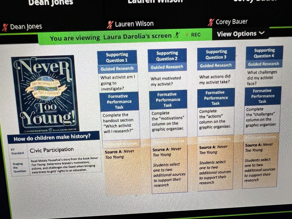 cooperjen1869's tweet photo. Getting great ideas for children’s literature titles to use in my reading classroom. I love tying in history as much as possible. @KEDCGrants @KyCharge #litacrossthecurriculum https://t.co/lVgbsf130D