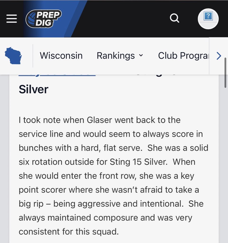 Thank you so much for the write up! <a href="/PrepDig/">Prep Dig 🏐</a> <a href="/PrepDigChris/">Chris Fitzgerald</a>