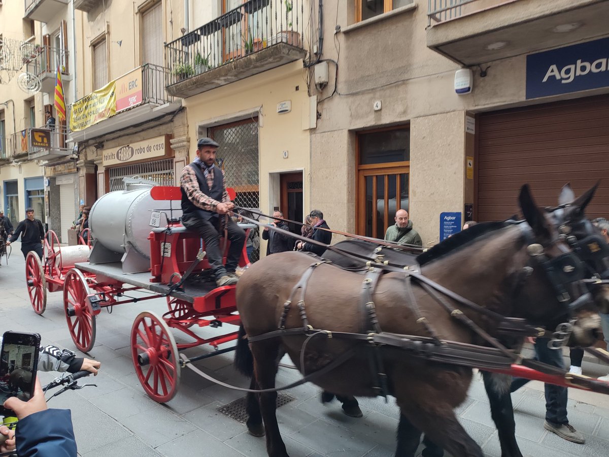 FranG_Navarro's tweet photo. El domingo 14 dieron comienzo en #Valls las fiestas de "Sant Antoni" y el tradicional pasacalles de "els tres tombs", con la correspondiente bendición de los animales.
Un merecido homenaje a esos animales que durante años formaron parte de la vida cotidiana y de las familias. https://t.co/1lCy1jqlqx