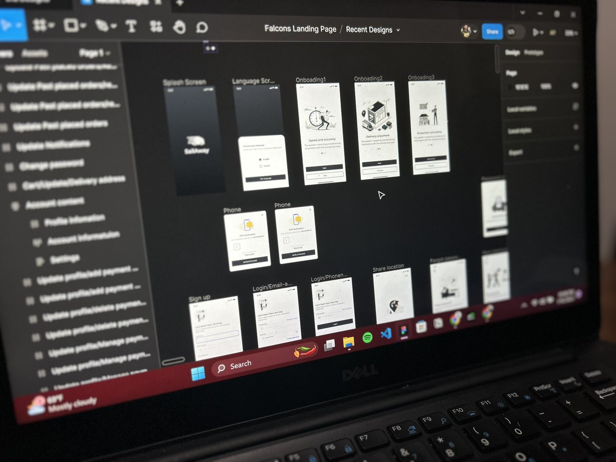 Back to design…what I love best. I will be sharing a couple of my designs here now stay tuned and let’s connect. 

The design is for a logistic mobile application. Enjoy 🤩🤩

#design #uidesign #uiux #TechInnovation #UserExperience #FrontEnd