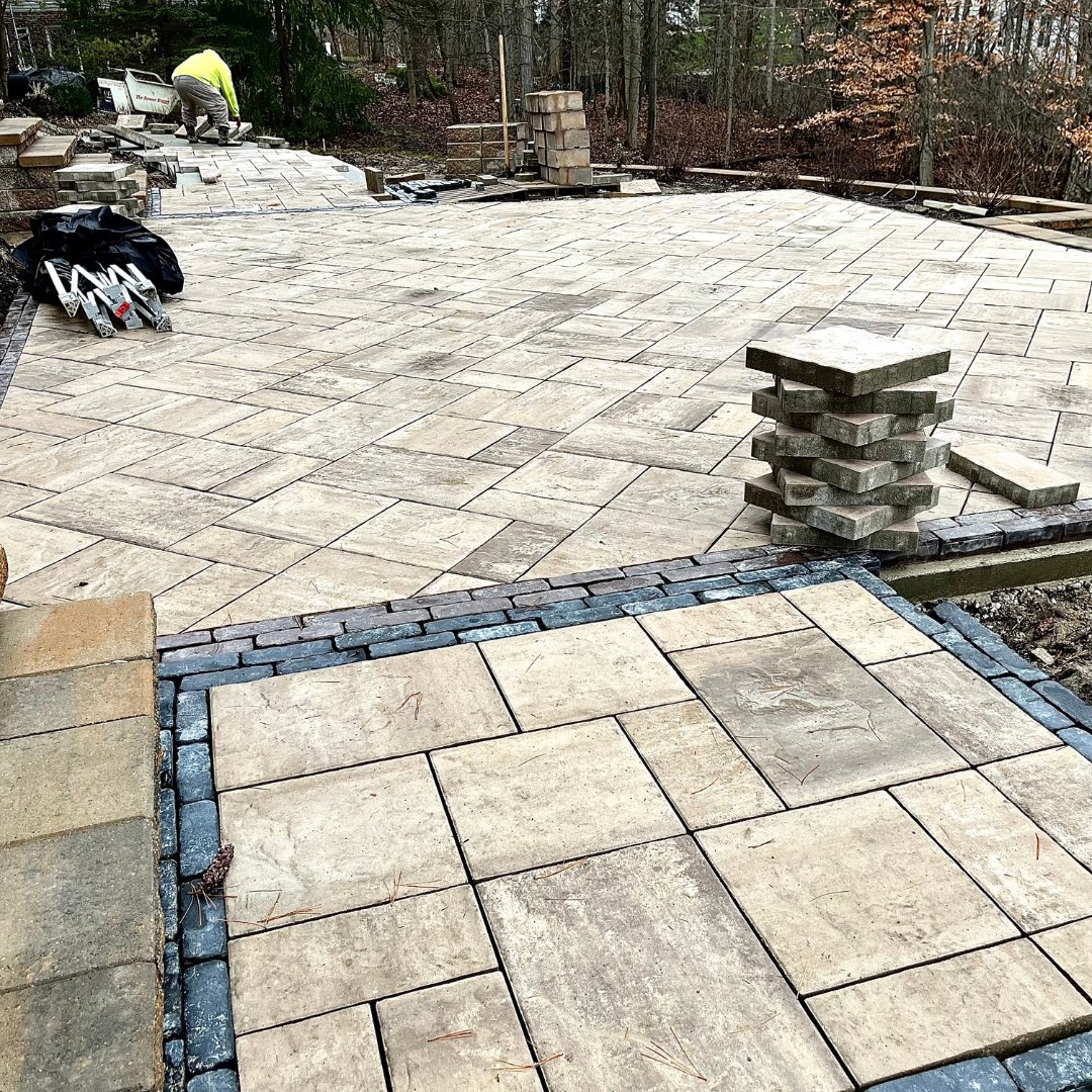 Can you believe we're only 9 weeks from spring!? 

Check out this patio-in-process that is going to make for amazing get-togethers in the warmer weather.

Start planning YOUR spring renovations NOW by going to createmylandscape.com! 💐