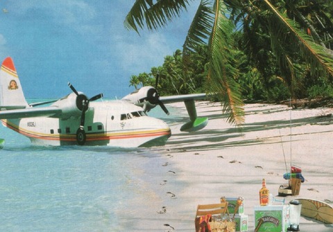 ThatEricAlper's tweet photo. On this day in 1996, Jamaican police mistake Jimmy Buffett for a drug smuggler and shoot at his Hemisphere Dancer seaplane after it lands in the water. Bono of U2 is on board with his family, along with Island Records head Chris Blackwell. https://t.co/JWgq38RYwm