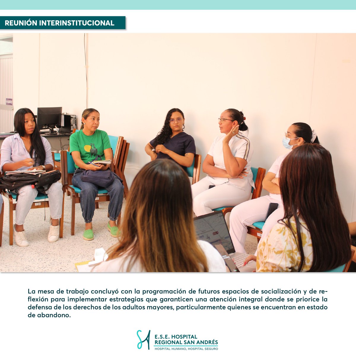 HrsaChiriguana's tweet photo. #HRSATeInforma🗣️ | El día de hoy participamos en mesa de trabajo intersectorial en compañía de la Oficina de Gestión e Inclusión Social, de la Alcaldía Municipal de Chiriguaná para analizar las necesidades identificadas en el grupo poblacional Adulto Mayor. https://t.co/o65p0EsntJ