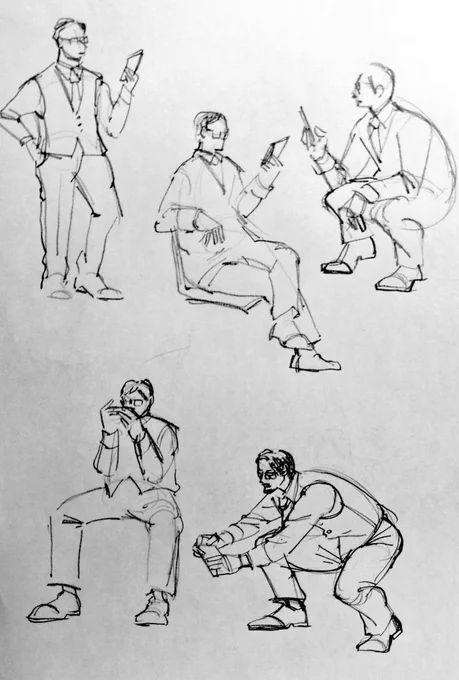自分の描く線を愛せ  #大事なことを19文字以内で   もうちょっとで8000体!