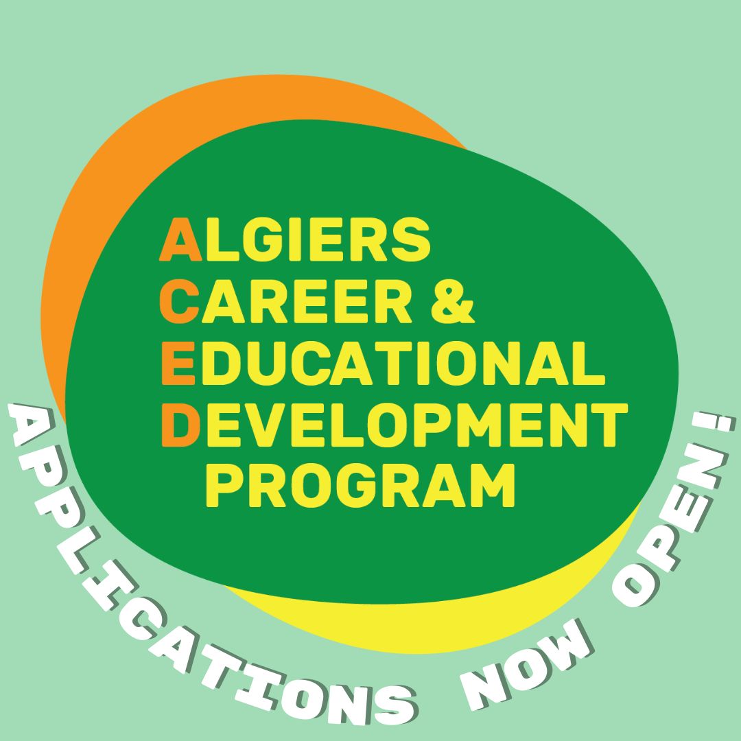 AlgiersEconomic's tweet photo. Algiers high school juniors and seniors can get paid to explore career paths and local employment opportunities through the ACED Program! Deadline to apply is Feb. 5th! Apply at the link below. 

https://t.co/ZqaR8WIDsC https://t.co/RUZEyxe5LB