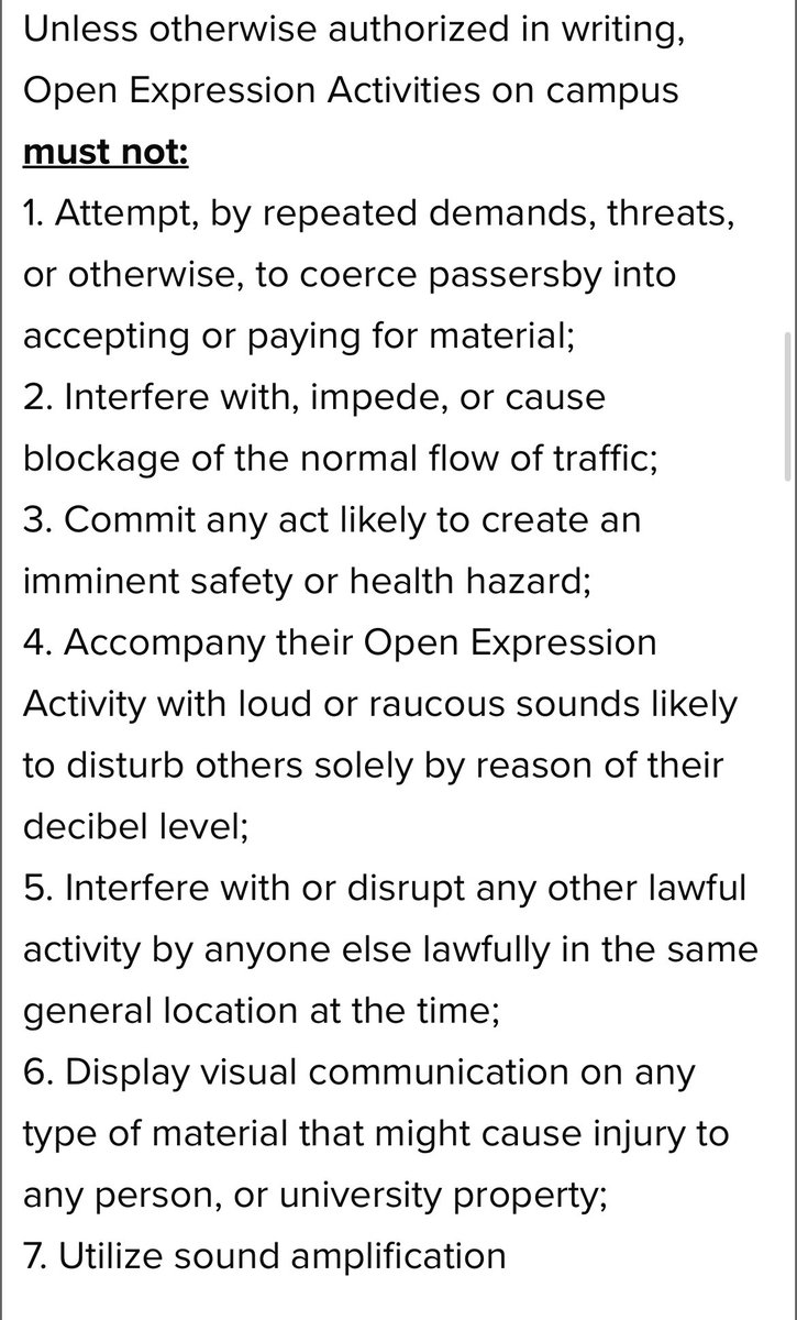 BurritoTown's tweet photo. real cute of UIC to send this email with updated guidelines on protests restricting them to certain areas and disallowing speakers and megaphones immediately before sending out the article on what exactly we were protesting. did we hurt her feelings? good. she’s killing children https://t.co/6h3jKbyAFX