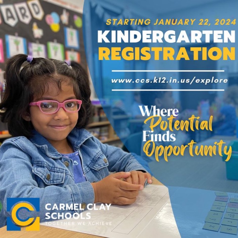 We can’t wait to welcome our newest Tigers! Kindergarten registration opens January 22 for the 2024-25 school year!