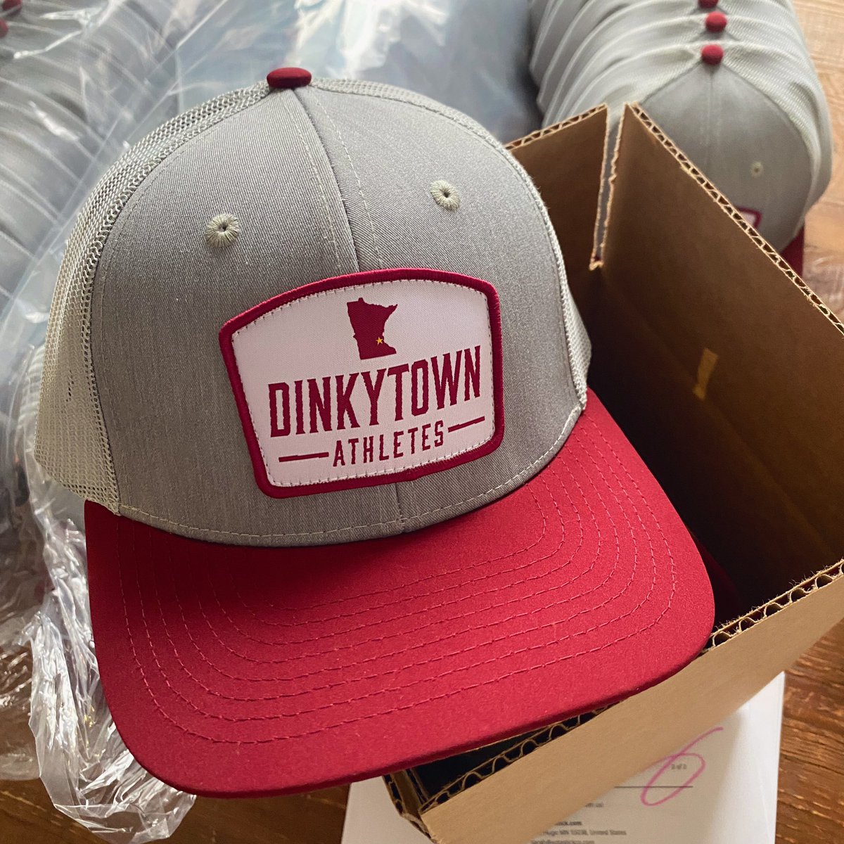 The final batch of the <a href="/DTAthletes/">DinkytownAthletes</a> x <a href="/SotaStickCo/">SotaStick™</a> hats are shipping today! 

What color combo hat should we do for the next one?