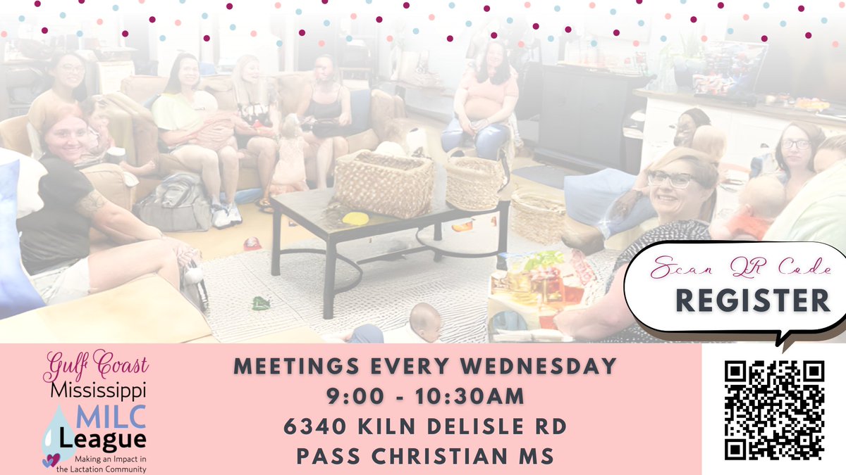 GulfCoastBF's tweet photo. YES, We will have MILC at GCBC tomorrow from 9 - 10:30am. Wrap that baby up as warm as possible and join us for our weekly Breastfeeding Support Group. See you tomorrow. https://t.co/3fb52DsAZf #GCBC #MILC #lactationconsultant #breastfeedinginformation https://t.co/o7y7VghAup